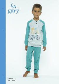 BOY'S PAJAMA M/L L20023 Tellini S.r.l. Wholesale Clothing